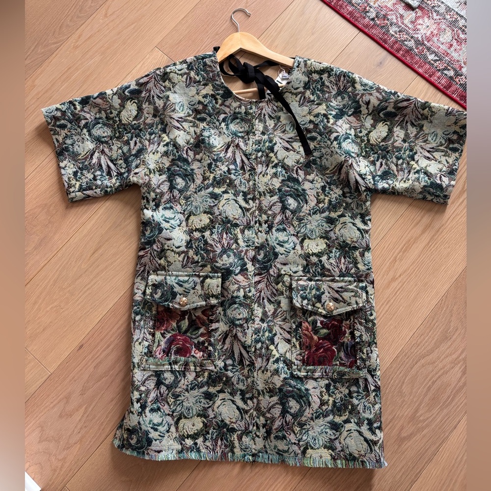Ganni Tapestry mini dress (NWT) - Picture 2 of 16